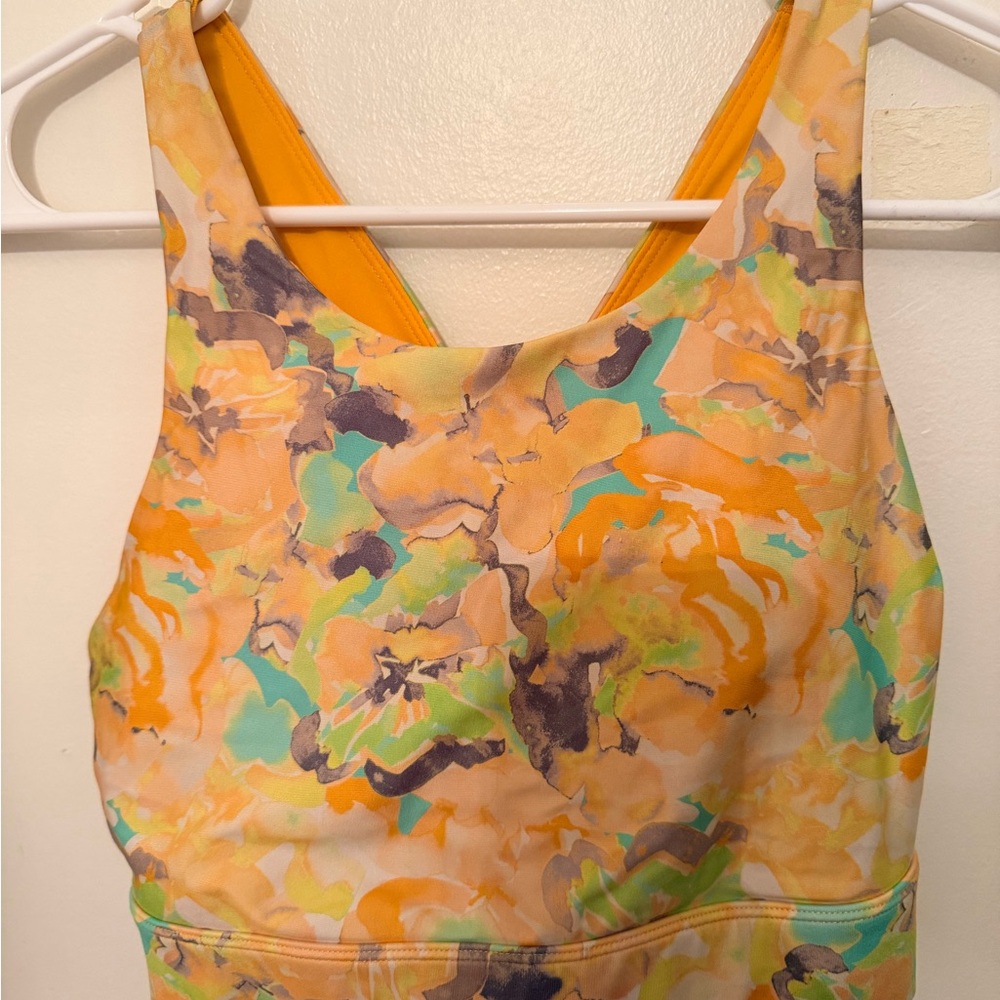 Fabletics Painted Marigold Size Small - image 3